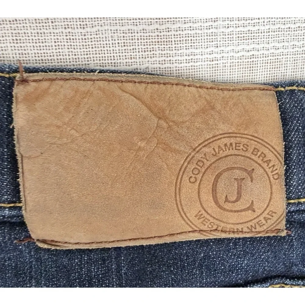 Cody James Wyatt Slim Boot Cut Men's Jeans Tag 36x34 Fit 36x33 Stretch Denim